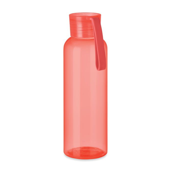 Bouteille en Tritan publicitaire 500ml Rouge transparent